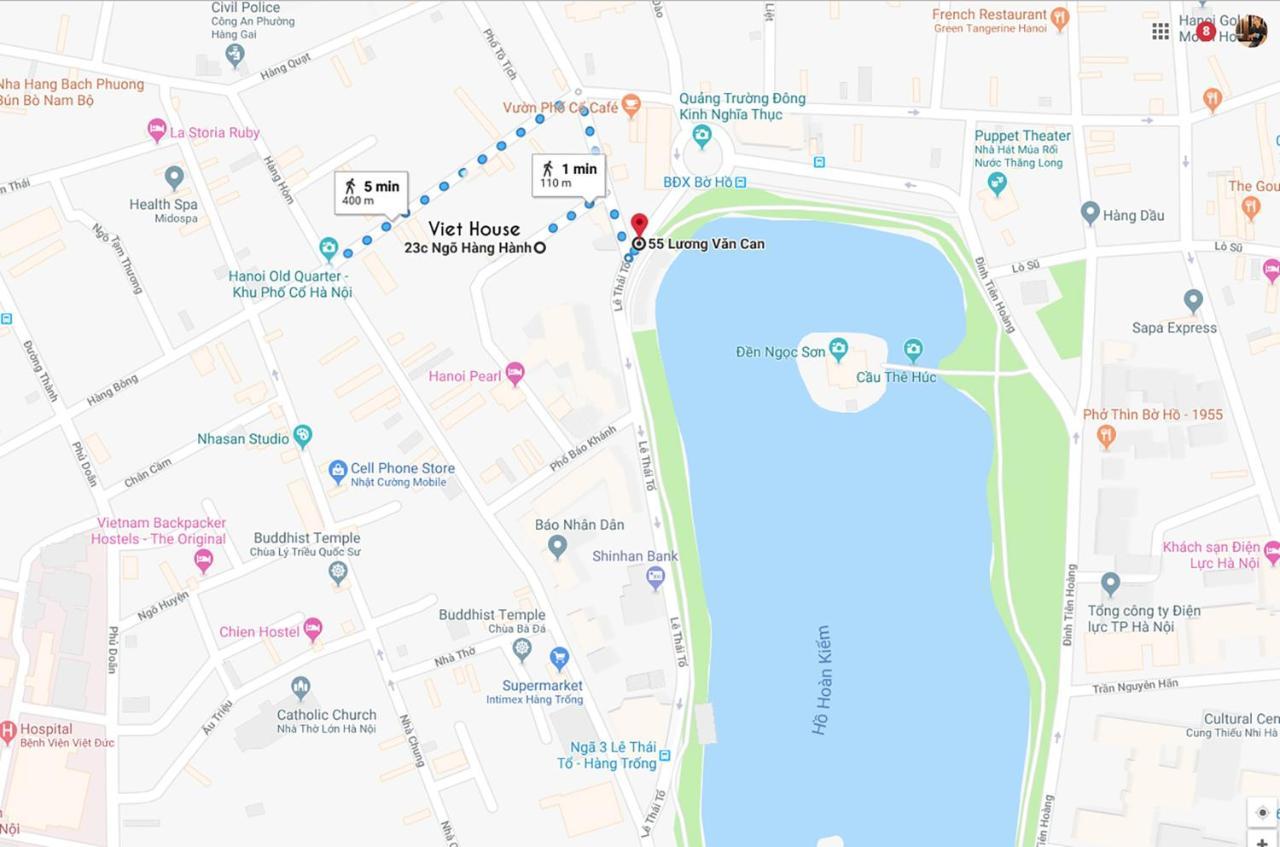 Viethome-Doorstep To Hoan Kiem Lake ฮานอย ภายนอก รูปภาพ